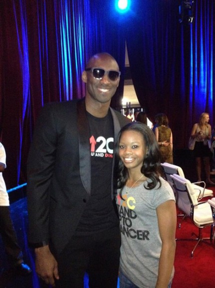 The Assist: Kobe Bryant & Gabrielle Douglas [photo]