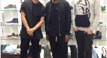 Kanye West drops by LeBron James’ Unknwn store in Miami [photo]