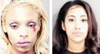 Bobcats Tyrus Thomas’ wife Jamie & Ben Gordon’s fiance Sascha arrested after allegedly stealing a woman’s cell phone & purse after a fight [photo]