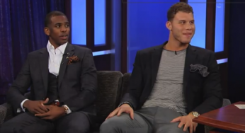 Chris Paul & Blake Griffin appear on Jimmy Kimmel Live! [video]