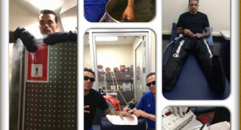 Recovery- Matt Barnes, Kobe Bryant, Stephen Jackson [photos]