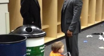 The Assist: Peyton Manning & Ray Lewis share a moment following Ravens double-overtime win over the Broncos [photo]