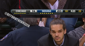 Bulls Joakim Noah told to change his outfit by the NBA [photo]