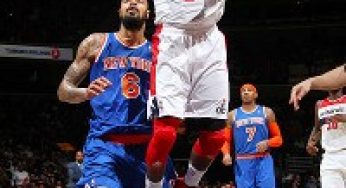 John Wall blocks Carmelo Anthony’s shot, hits a spin move on Jason Kidd and lays it in [video]