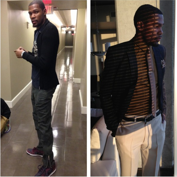Fashion Glance: NBA All-Star day 1 featuring Kevin Durant, Russell ...