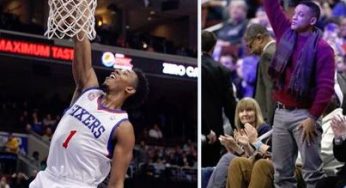 Sixers Nick Young 360 dunk against the Magic [video]