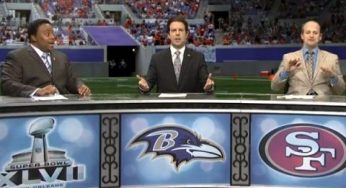 Saturday Night Live spoofs SuperBowl blackout coverage