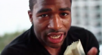 Boxer Adrien Broner treats $20 bills like toilet paper and flushes them [video]