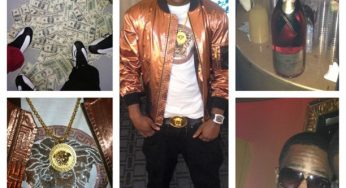 Boxer Adrien Broner gives oral sex to stripper on stage [video]