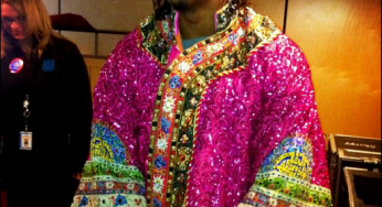 Robert Griffin III at the circus in a jewel encrusted top [photo]