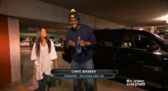 Chris Webber shows up for Louisville vs. Michigan [photos]