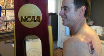 The Assist: Louisville head basketball coach Rick Pitino gets tatted [photo]