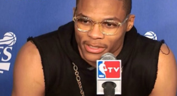 Fashion Glance: NBA Playoffs Game 1 – Russell Westbrook, LeBron James, Chris Paul & more [photos]