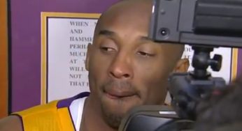 Kobe Bryant injures Achilles, done for the season; has emotional postgame interview [video]