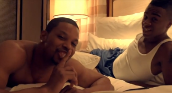 Clips of Kerry Rhodes & Russell “Hollywood” Simpson shooting reality show [video]