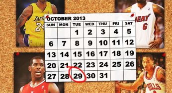 Highlights from the 2013-2014 NBA schedule