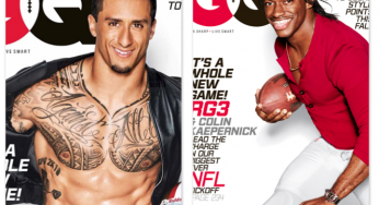 49’ers QB Colin Kaepernick & Redskins QB Robert Griffin III cover September issue of GQ [photos]