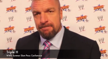 60 seconds with WWE legend Triple H [video]