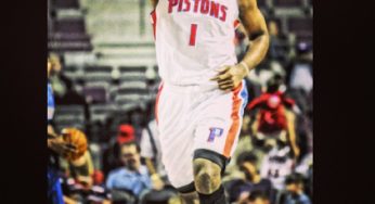 Pistons Andre Drummond works on his game in the airport [video]