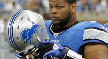 Detroit Lions DT Ndamukong Suh fined $100K for hit on Vikings John Sullivan