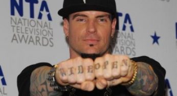 Vanilla Ice performing at halftime of Texans vs. Titans