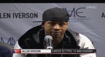 Allen Iverson officially retires from the NBA [video]