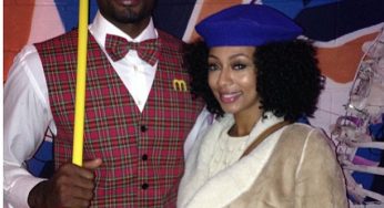Serge Ibaka and Keri Hilson dress as Prince Akeem & Lisa from “Coming to America” [photos]