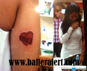 Ray-J-Princess-Love-matching-tattoos