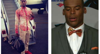 Fashion Glance: Pacers Paul George & Panthers Cam Newton post game look [photos]