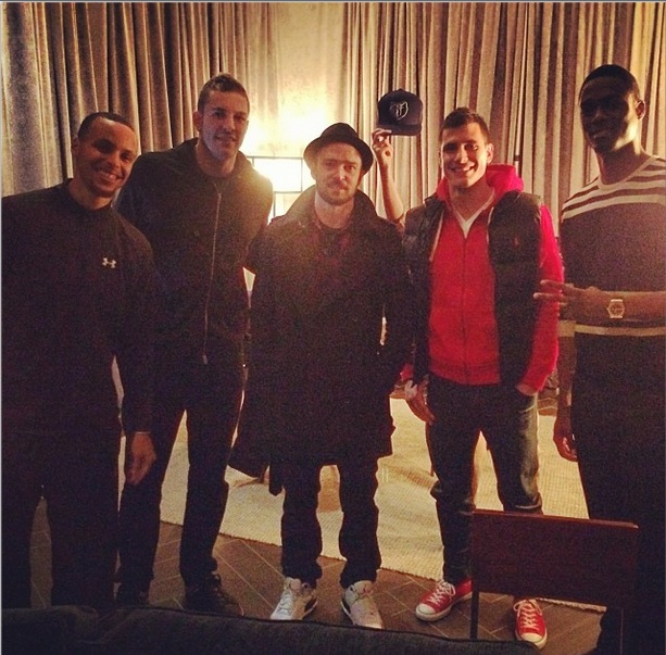 The Assist: Warriors flick up with Justin Timberlake after blowing out ...