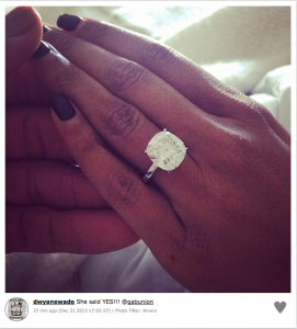 Dwyane-Wade-Gabrielle-Union-Engaged