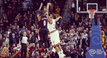 Damian Lillard hits another buzzer beater for Blazers win over Cavs [video]
