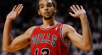 Kendrick Perkins kicks Joakim Noah out of Thunder locker room