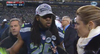 Richard Sherman goes HAM on Niners Michael Crabtree in postgame interview [video]
