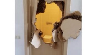 American Bobsledder Johnny Quinn breaks through hotel bathroom door [photo]