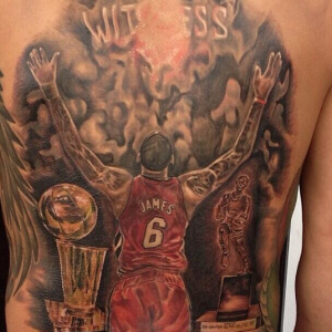 Lebron-fan-tatt