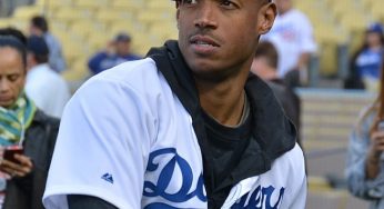 Marlon Wayans Throws Out 1st Pitch For Dodgers vs. Diamondbacks [Video]