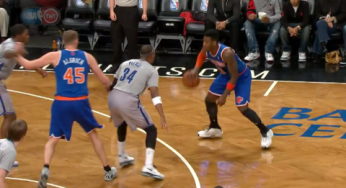 Iman Shumpert Puts Paul Pierce on Skates during Knicks vs. Nets [Video]