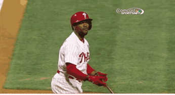 Phillies Jimmy Rollins Tells Fan To “Shut The F**K Up” After Batting Home Run [Video]