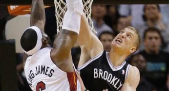 LeBron James Potential Game Winner Blocked By Nets Rookie Mason Plumlee [video]