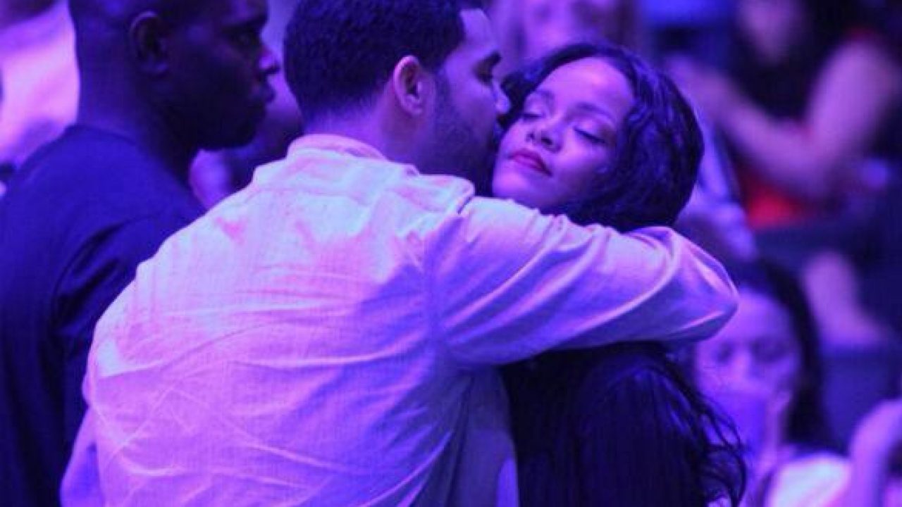 Drake Rihanna Boo D Up At Thunder Vs Clippers Photos Jocks And Stiletto Jill