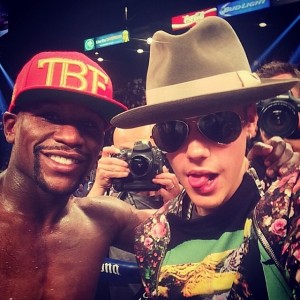 Bieber-Flloyd-Mayweather