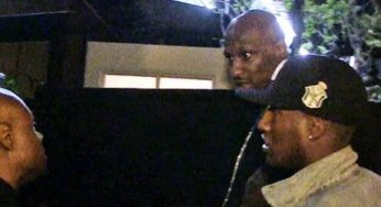 Lamar Odom Can’t Get Into Club Cause Khloe & French Montana Are Inside [Video]