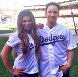 ben-savage-danielle-fishel-dodgers