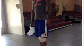 Carmelo Anthony Drops Weight [Photo]