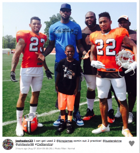 LeBron-James-Cleveland-Browns-Practice