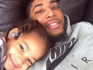 Devon Still and daughter Leah