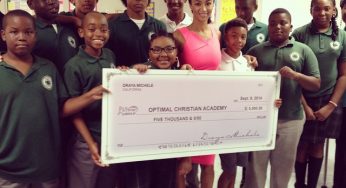 Draya Michelle donates funds to repair Compton school playground [Photos]