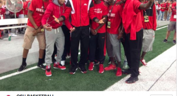 LeBron James Walked Out With Ohio State Buckeyes Saturday Night [Video]