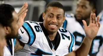 Greg Hardy working on his rap career while suspended from Carolina Panthers [video]